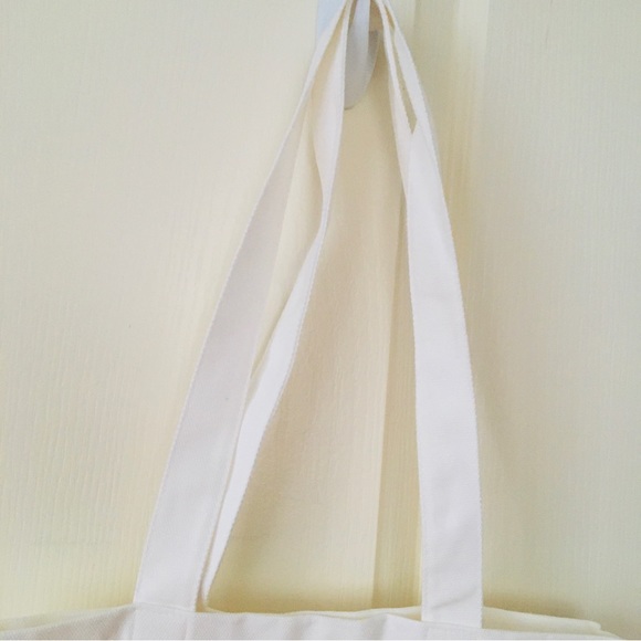 Brand New Colorful San Francisco Cake Print Large Size White Tote Bag - Picture 2 of 8